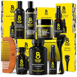 The Beard Club Supreme Kit de Crecimiento de Barba - Rodillo Derma,...