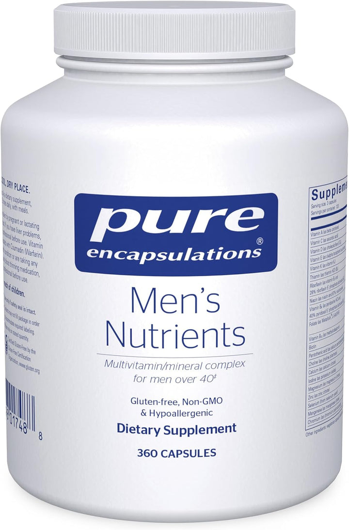 Pure Encapsulations Nutrientes para hombres - Suplemento multivitam...