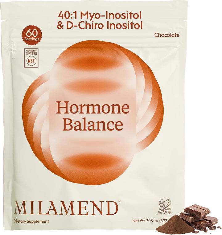 milamend Equilibrio Hormonal para Mujeres 40:1 Myo-Inositol D-Chiro...