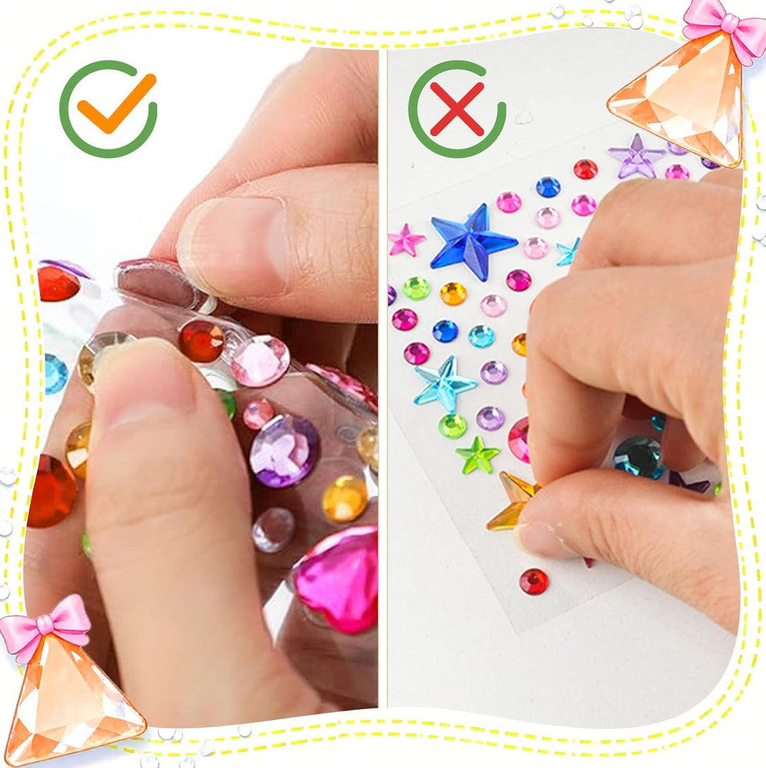 BALABALA 7700 calcomanías de gemas para manualidades joyas