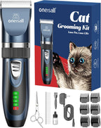 oneisall Cortapelos silenciosos para cabello ondulado y cabello largo