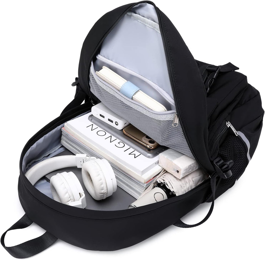 Mochila grande para estudiantes con laptop de abshoo para mujeres u...