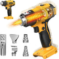 Pistola de calor inalámbrica compatible con batería Dewalt de 20 V (solo