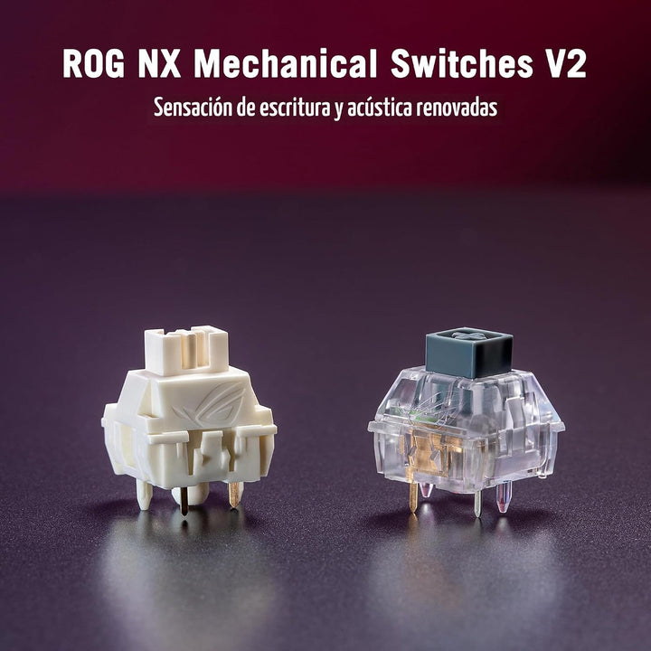Teclado mecánico para juegos ASUS ROG Strix Scope II X con cable US...