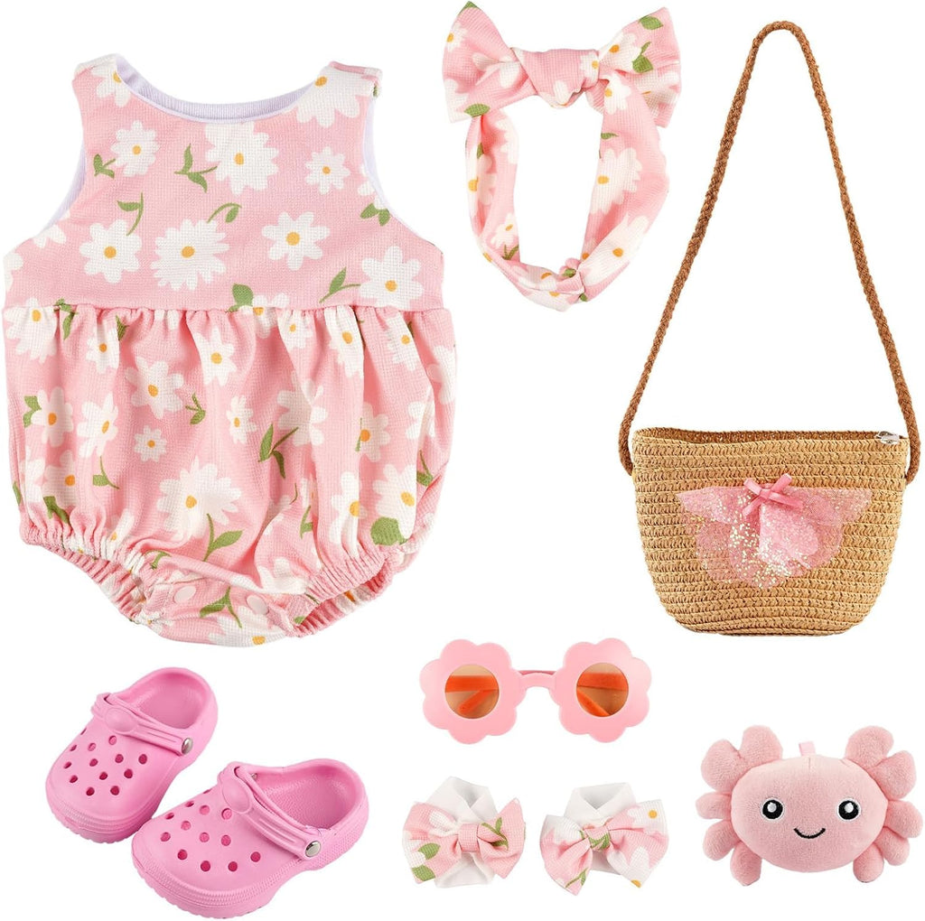 BABESIDE Conjunto de ropa de muñeca Reborn de 16 a 20 pulgadas con...