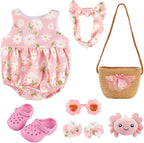 BABESIDE Conjunto de ropa de muñeca Reborn de 16 a 20 pulgadas con...