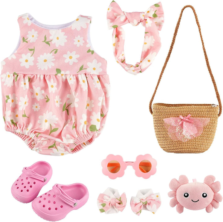 BABESIDE Conjunto de ropa de muñeca Reborn de 16 a 20 pulgadas con...