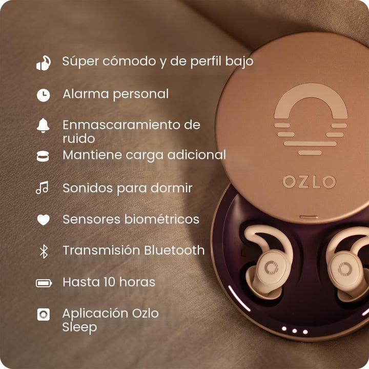 Ozlo Sleepbuds® | Auriculares cómodos para dormir de lado | Hasta 1...