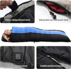 Sacos de dormir calefaccionados para adultos, camping en clima frío, 95–149°F para 4 estaciones