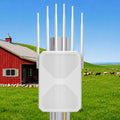 Extensor WiFi al aire libre de largo alcance, AX1800 WiFi Extensor al aire