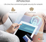 ASUS ZenWiFi Sistema WiFi 6 de malla de doble banda para todo el ho...