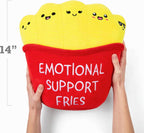 Apoyo emocional Mochi Fries de Relatable, peluches de peluche, almohada corporal suave, bonita decoración de habitación, gran idea de regalo para seres queridos de todas las edades