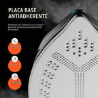 Pursteam Plancha de Vapor para Ropa 1700W con Suela Autolimpiante Antiadherente de Acero Inoxidable, Apagado Automático, Antigoteo