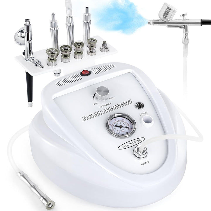 Máquina de microdermoabrasión con diamante 2 en 1, Yofuly con poten...