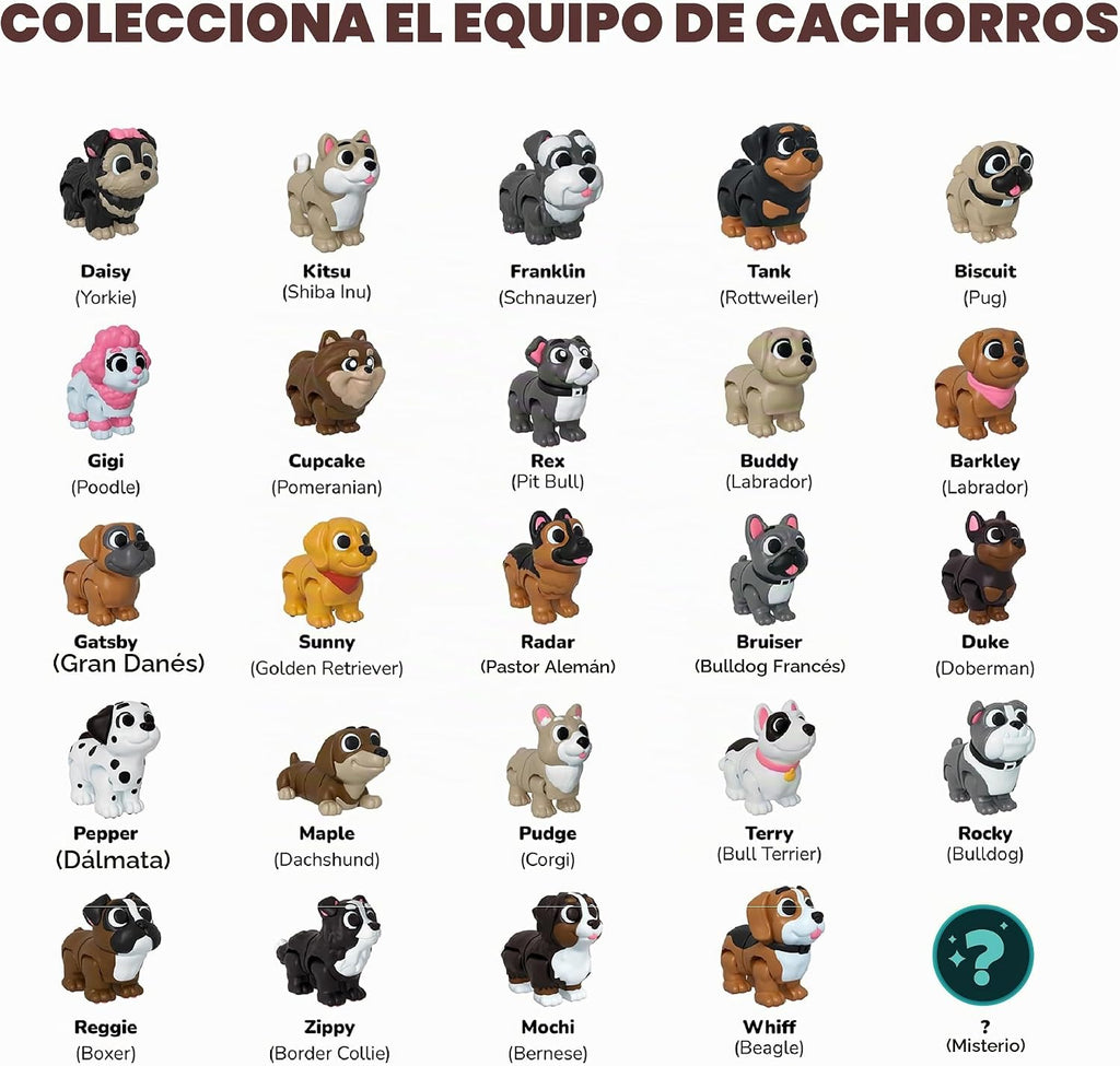 Paquete de 25 juguetes coleccionables para ansiedad de cachorros