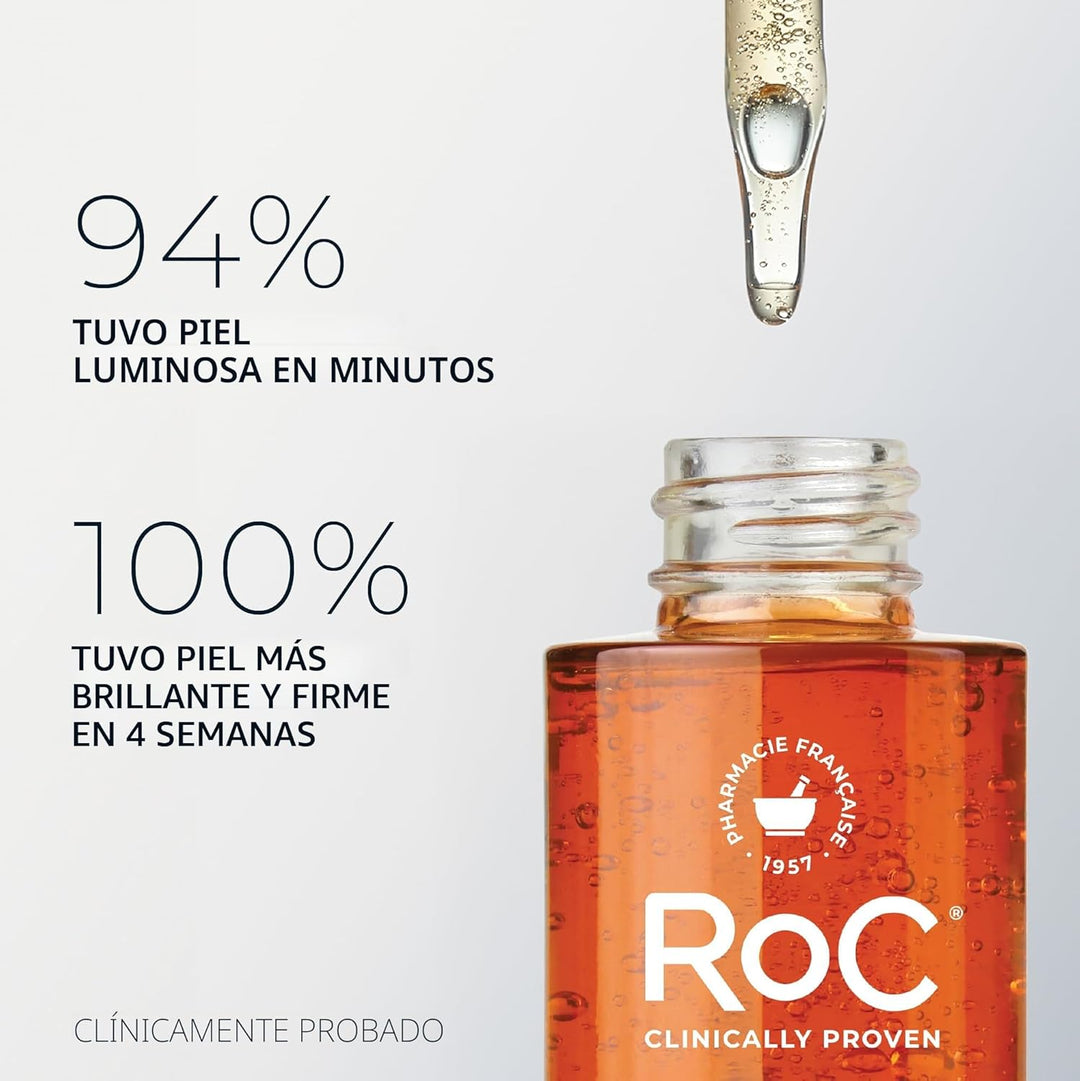 RoC Multi Correxion Revive + Glow - Suero facial con 10% de vitamin...