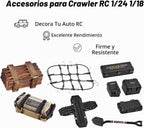 Set de accesorios para RC Crawler 10 piezas 1/18 1/24 Escala