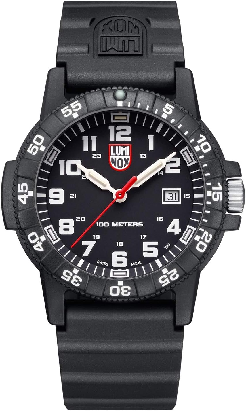 Luminox Leatherback Sea Turtle Giant XS.0321.L Reloj militar para hombre 1.732 in