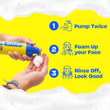 JB SKRUB The Face Wash - Limpiador facial suave para niños, adolesc...