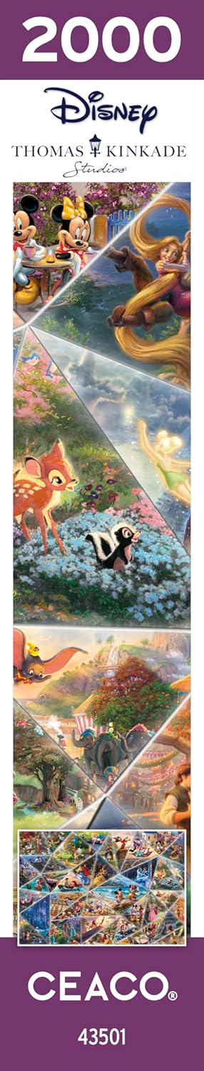 Ceaco - Thomas Kinkade - Disney Collage - Rompecabezas de