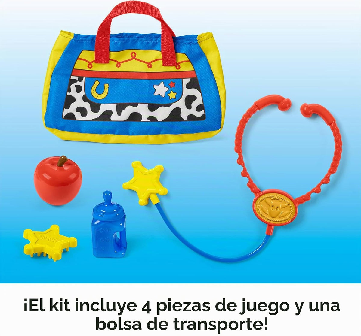 Fisher-Price Imaginext Disney y Pixar Toy Story Bullseye Kit de cuidado
