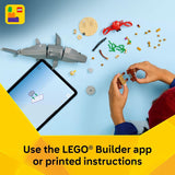 LEGO Creator - Juguete de construcción de tiburón feroz