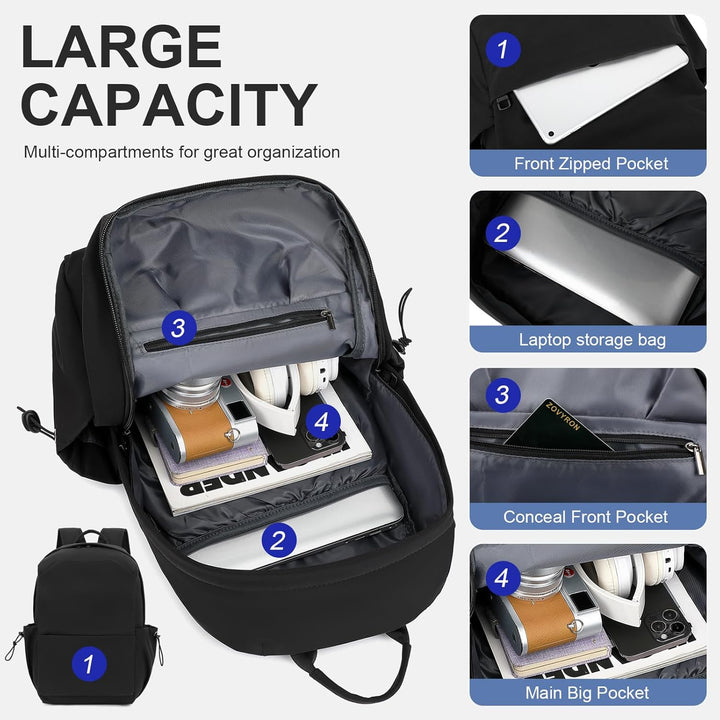 NEOREAL - Mochila para laptop para trabajo, universidad, viajes, mo...