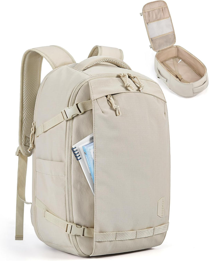 BAGSMART Mochila de Viaje de Equipaje de Mano, Mochila de Viaje Gra...