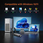 AX900 WiFi 6 Adaptador USB para PC de escritorio, doble banda (5 GHz