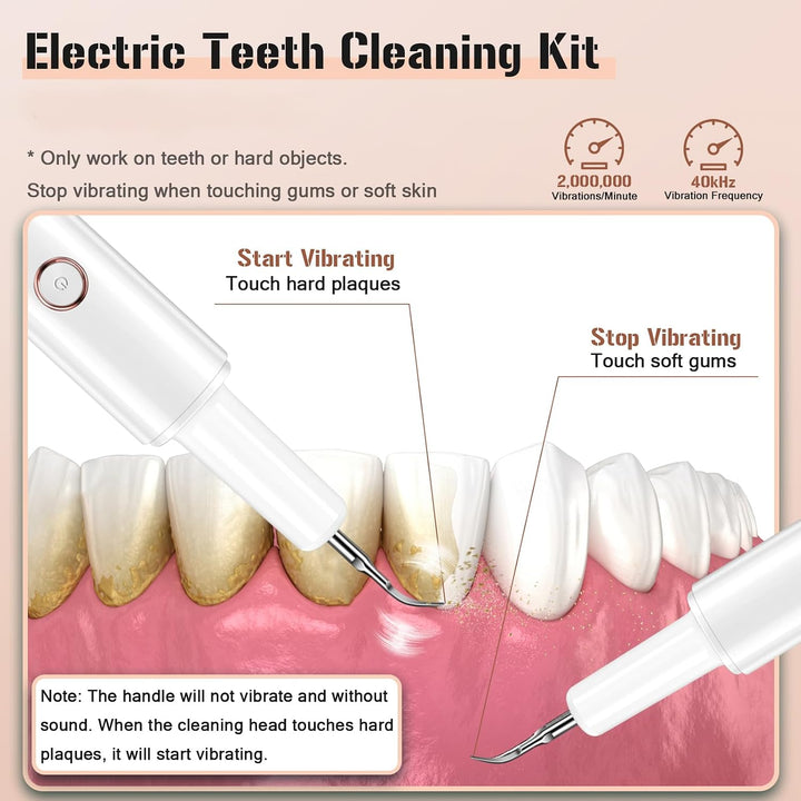 Removedor de placa para dientes, removedor eléctrico de sarro para...