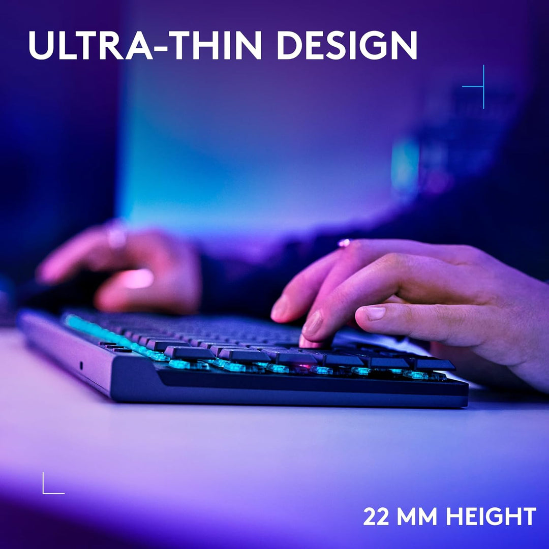 Logitech G515 Lightspeed TKL - Teclado inalámbrico para juegos de p...