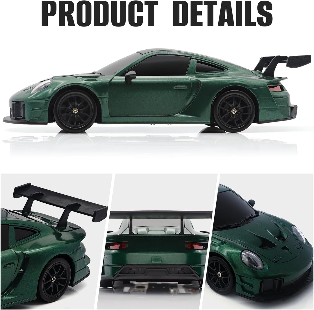Aka Supaku Coche de deriva a control remoto, 1:24 4WD, vehículo con...