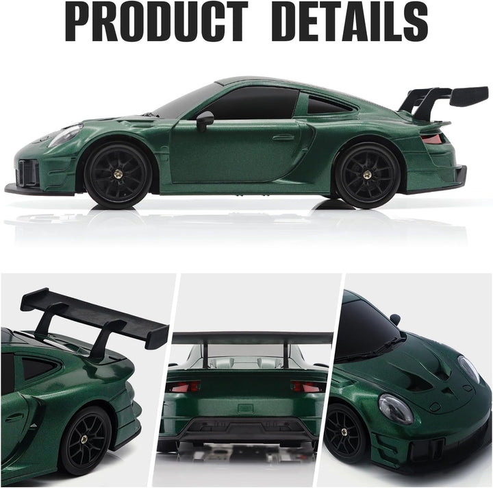 Aka Supaku Coche de deriva a control remoto, 1:24 4WD, vehículo con...