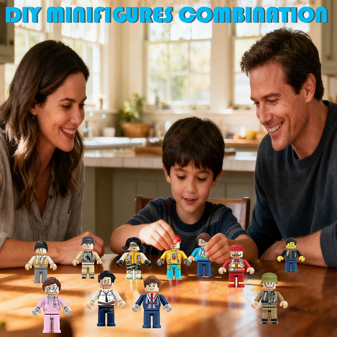 36 piezas de minifiguras mini figura de juguete relleno de