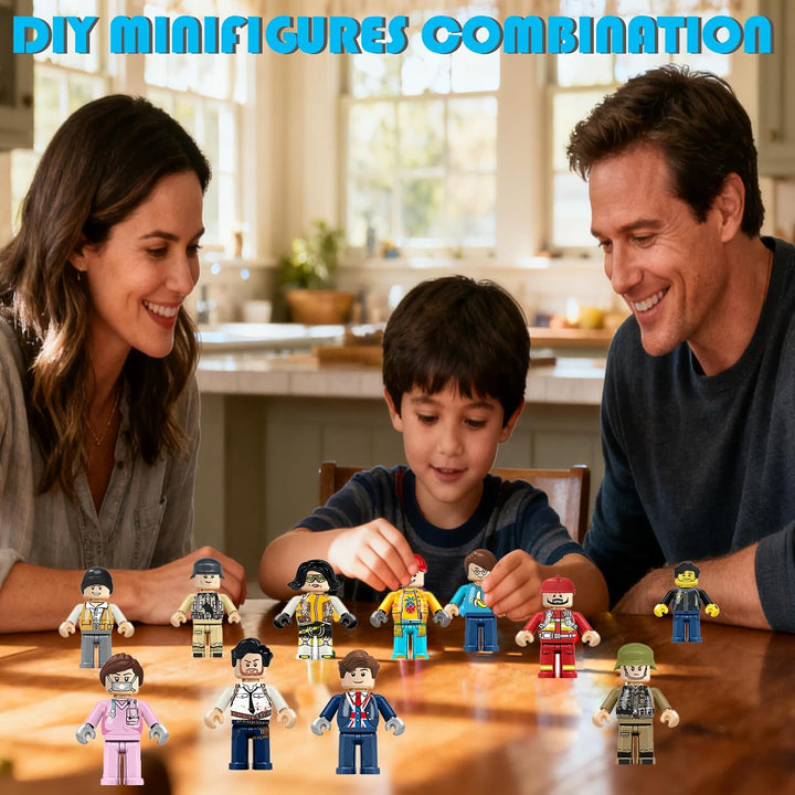 36 piezas de minifiguras mini figura de juguete relleno de