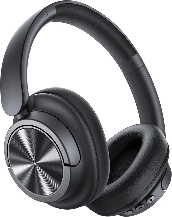 Auriculares híbridos con cancelación activa de ruido, 120 horas de...