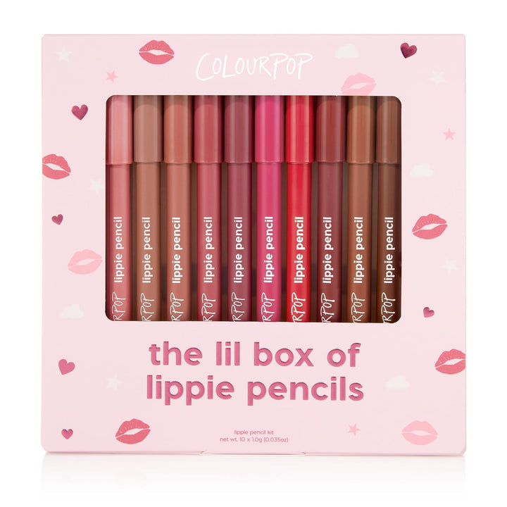 ColourPop Lil Box of Lippie Pencils Kit de maquillaje \u2013 Juego...