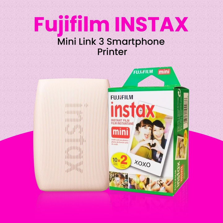 Fujifilm INSTAX Mini Link 3 - Impresora para smartphone + película...