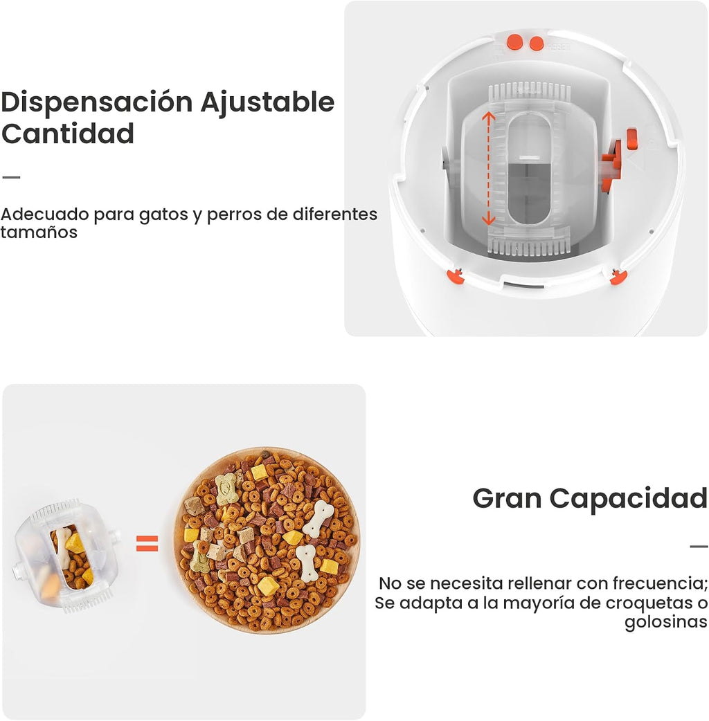 Potaroma Juguete alimentador de rompecabezas para perros, entrenamiento