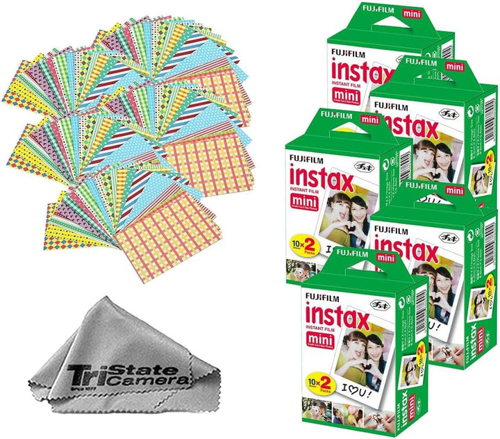 Fujifilm Película instantánea Instax Mini (100 hojas) + 100 marcos...