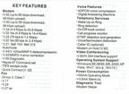 Módem de datos de fax con marcación externa USB 56K