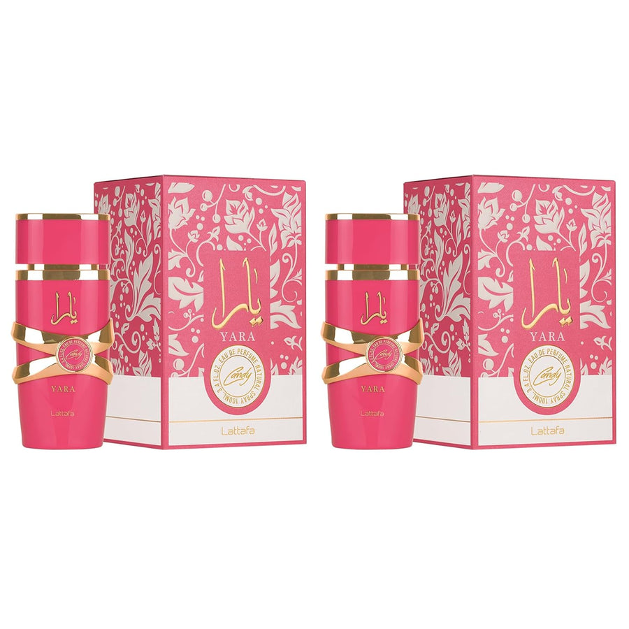 Lattafa Yara Candy - Eau de Parfum en espray para mujer, 3.4 onzas...