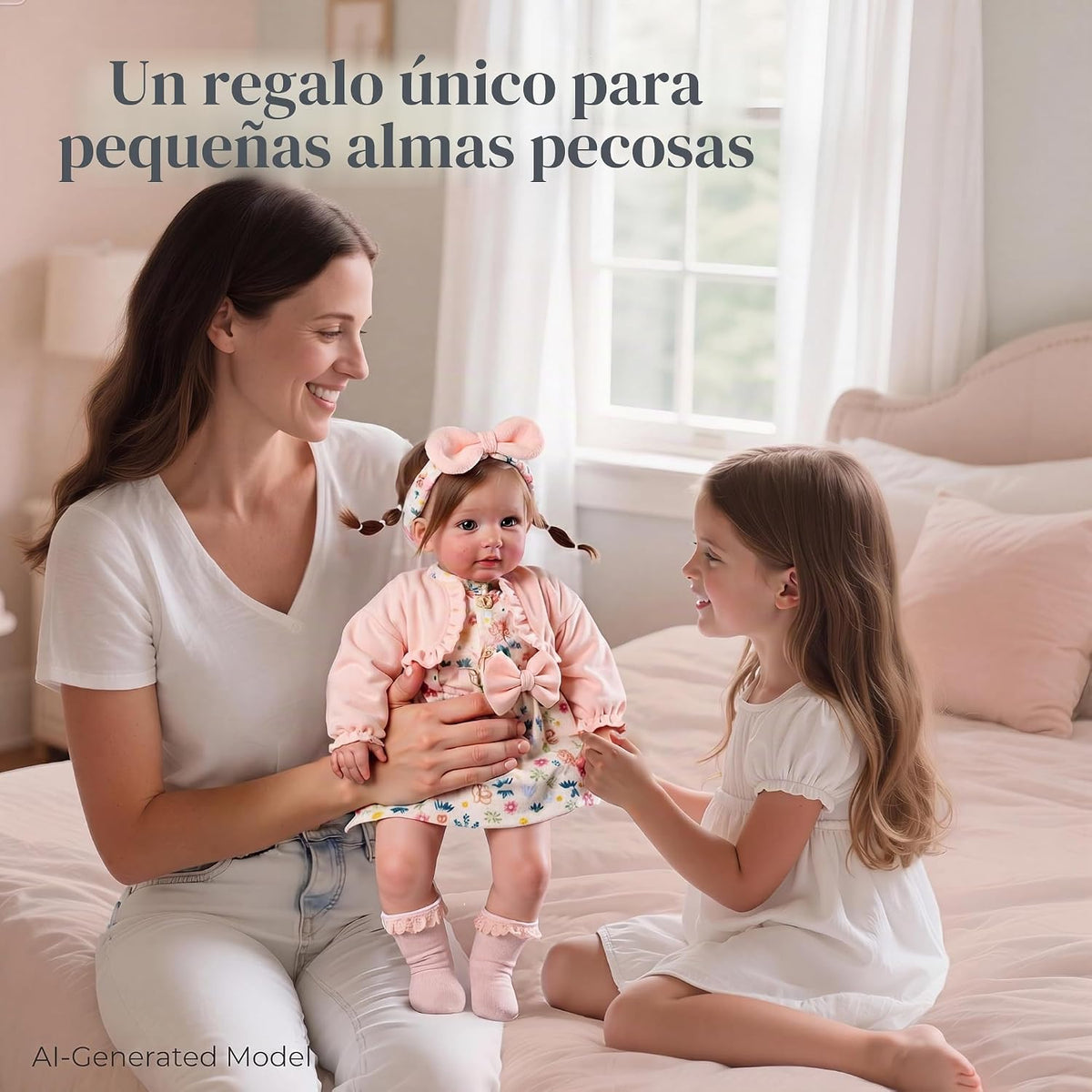 BABESIDE - Muñecas de bebé Reborn realistas de 24 pulgadas, cuerpo suave y posable