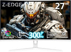 Z Z-EDGE Monitor de juegos curvo de 27 pulgadas, monitor de computa...