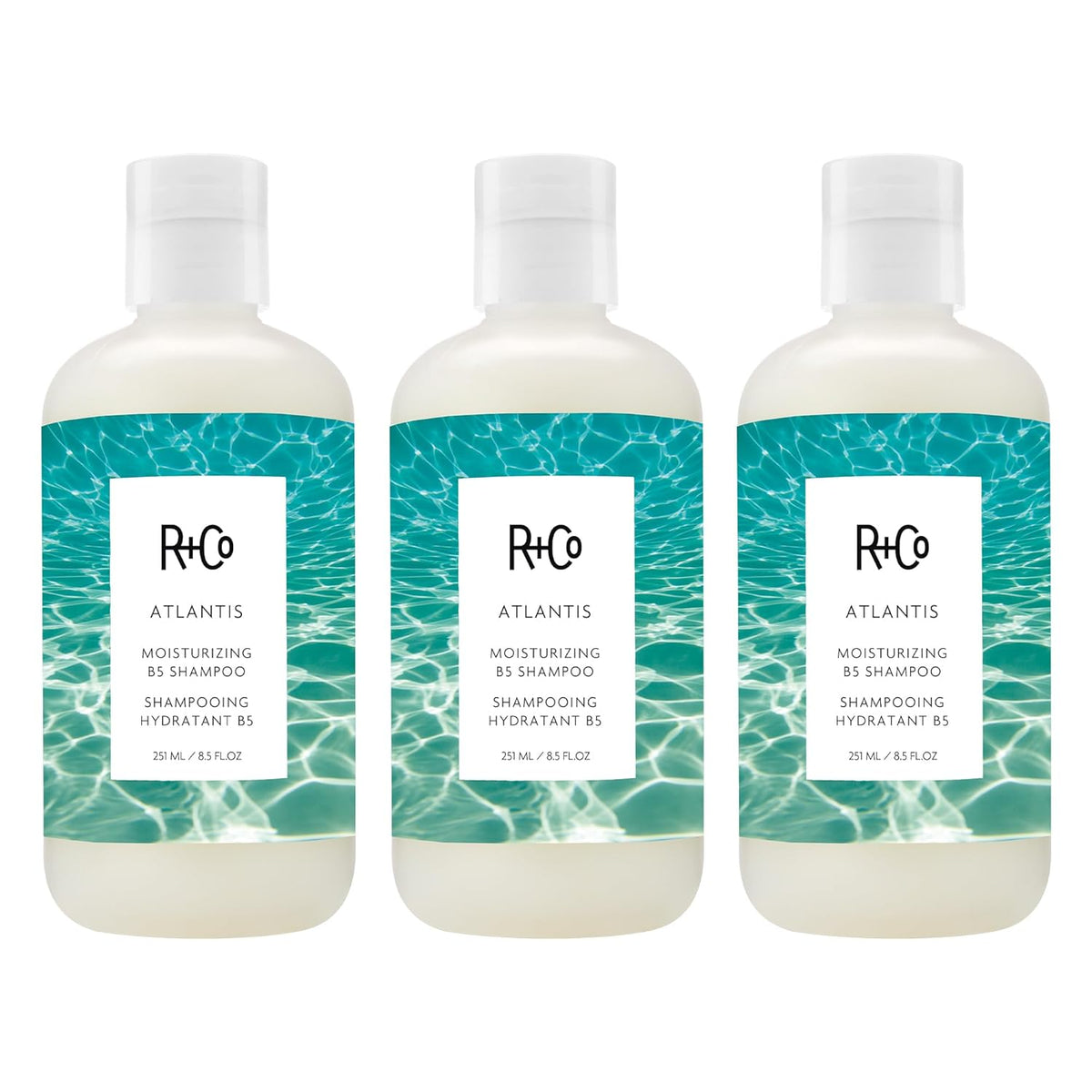 R+Co ATLANTIS Moisturizing B5 Shampoo – Hydrating & Streng...