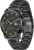 Lacoste Replay Reloj Multifunción para Hombre - Brazalete con eslabones - Estilo Minimalista - Regalo para Él - 43mm