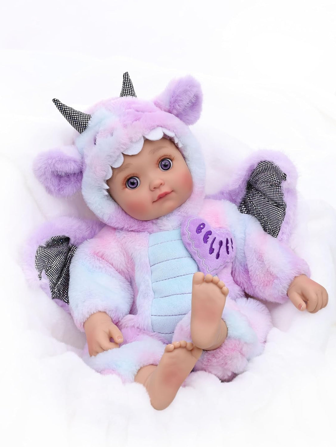 Cloveray Muñecas de bebé, muñeca de bebé grande de 18 pulgadas, rea...