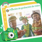 Juguetes de cámara selfie para niñas de 3 a 9 años, juguete de cámara de video digital con cubierta protectora, regalos de festival de cumpleaños de Navidad para niñas de 3 a 9 años