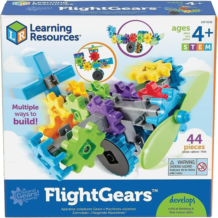 Learning Resources Gears Gears Gears Gears - 44 piezas a
