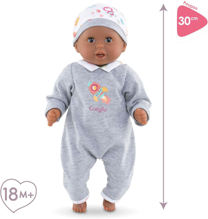 Corolle Bébé Calin Marius - Muñeca bebé niño suave de 12" con a...